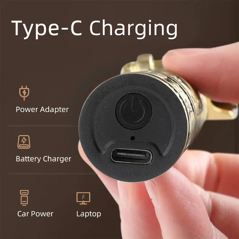 Rechargeable USB Hair Clipper & Trimmer for Barbers