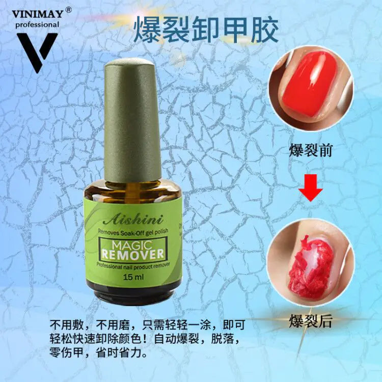 Vinimay Nail Polish Remover Gel for Salon Use