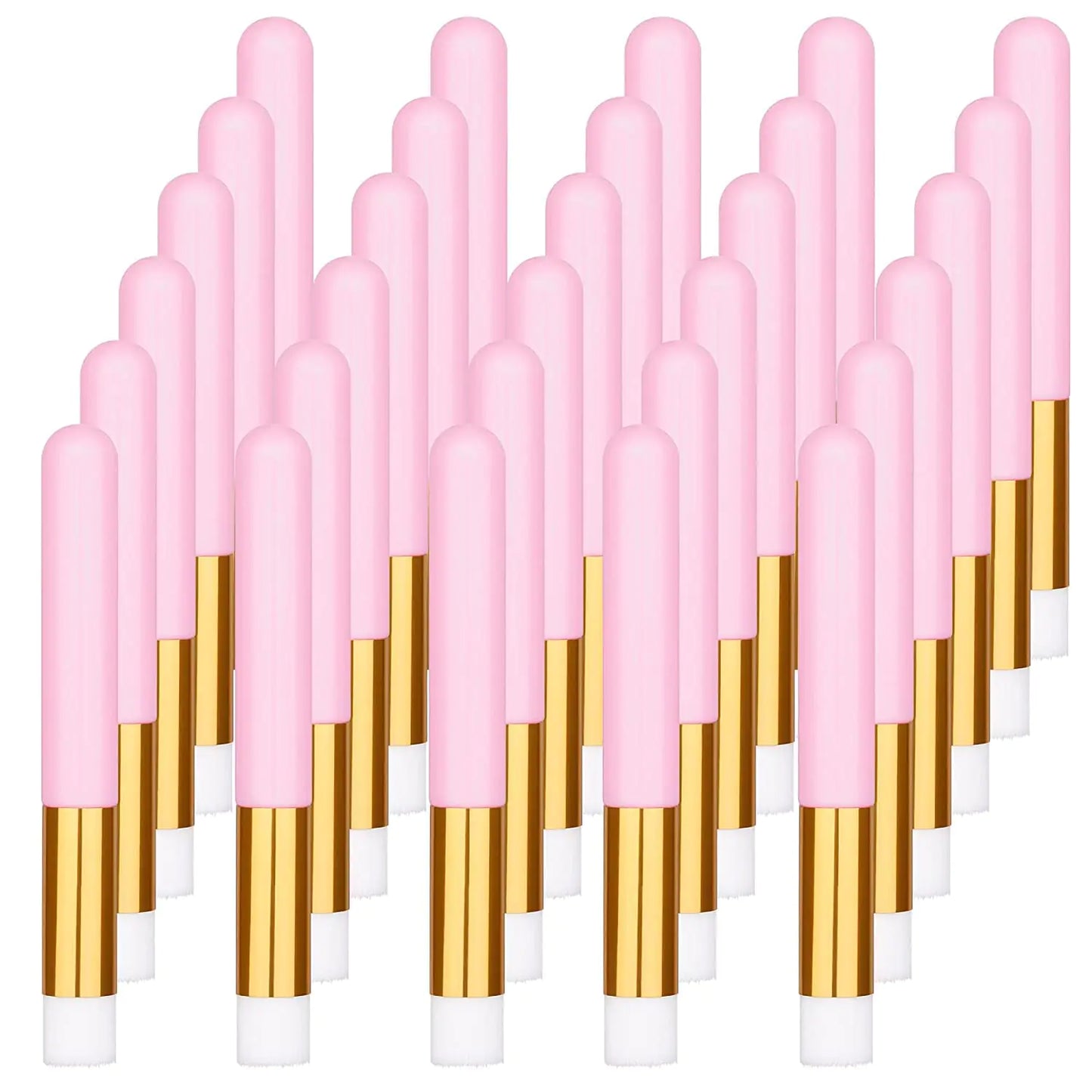 30PCS Lash Shampoo Brushes Nose Pore Deep Cleaning Brush Peel off Blackhead Remover Brush Tool Lash Cleanser Brushes Eyelash Extensions Blackhead Brush Washing Brush Nose Cleaning Washing Brush