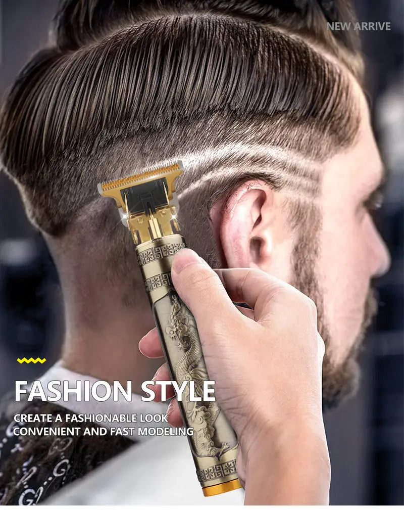 Vintage T9 Electric Hair Clipper for Professional Barbers