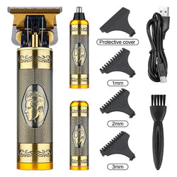 Rechargeable Cordless Electric Hair Clippers Kit