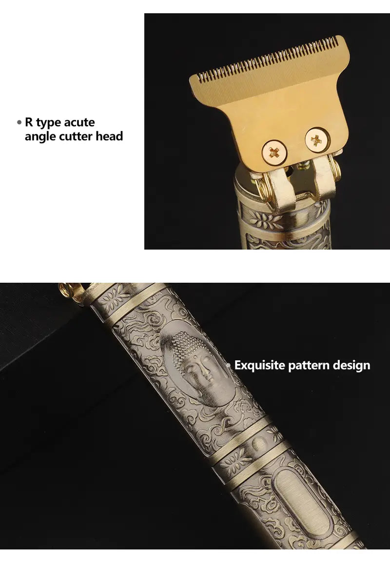 Vintage T9 Electric Hair Clipper for Professional Barbers