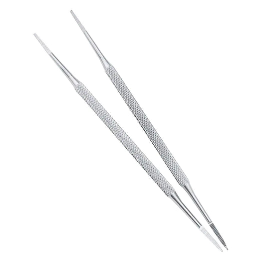 Beavorty Cuticle Stainless Steel Nail Pusher Spoon Cuticle Peeler Scraper Kit for Salon 3PCS