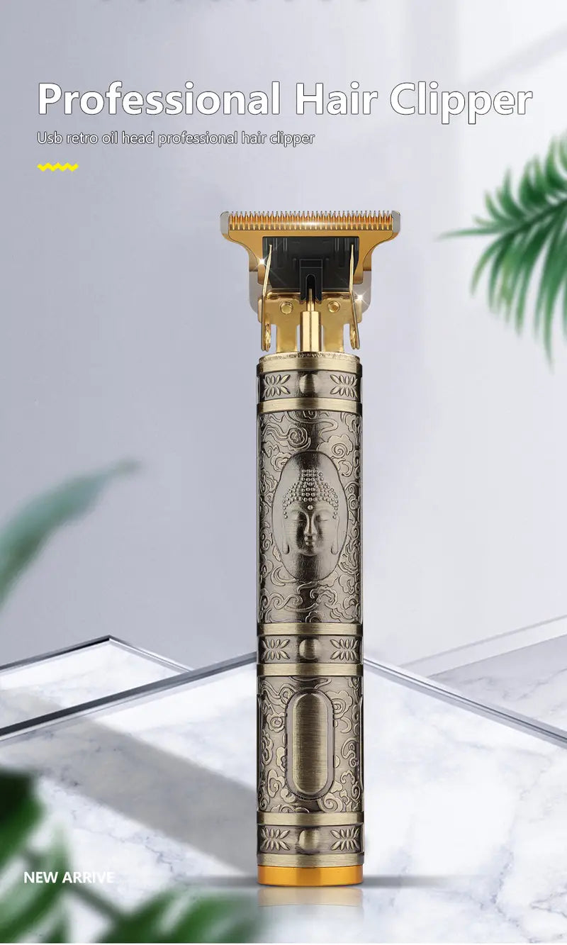 Vintage T9 Electric Hair Clipper for Professional Barbers