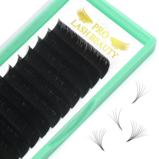 Volume Lash Extensions D-0.07-16 Easy Fan Volume Lashes Flowering Lash Extensions Rapid Blooming Lashes Rapid Blooming Eyelash Extensions 9 to 20 mm Mega Volume Lash Extensions C D curl(D-0.0716mm)