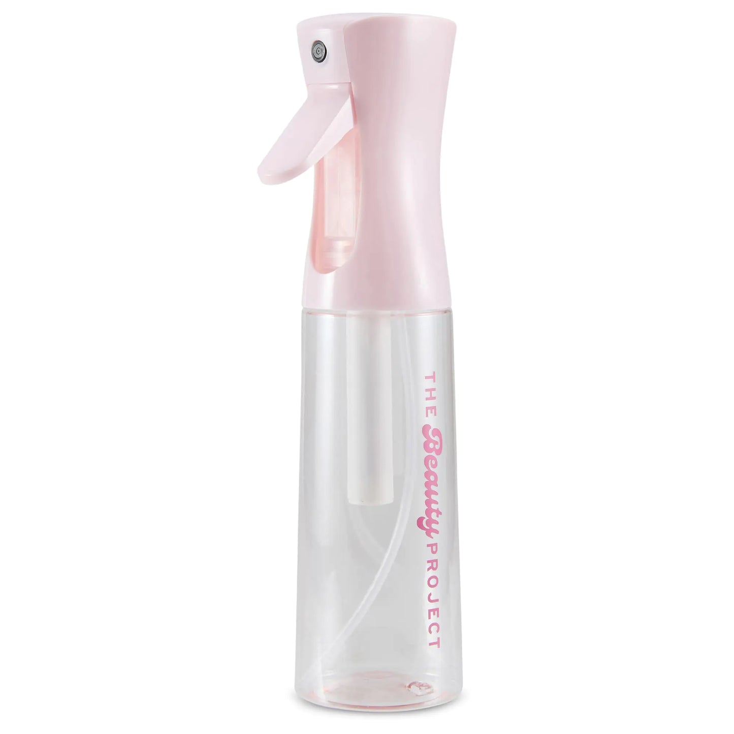 Spray Bottle Mister - Trusted by Professional Salons & Barbers 10.1oz - Clear Bottle (Light Pink)