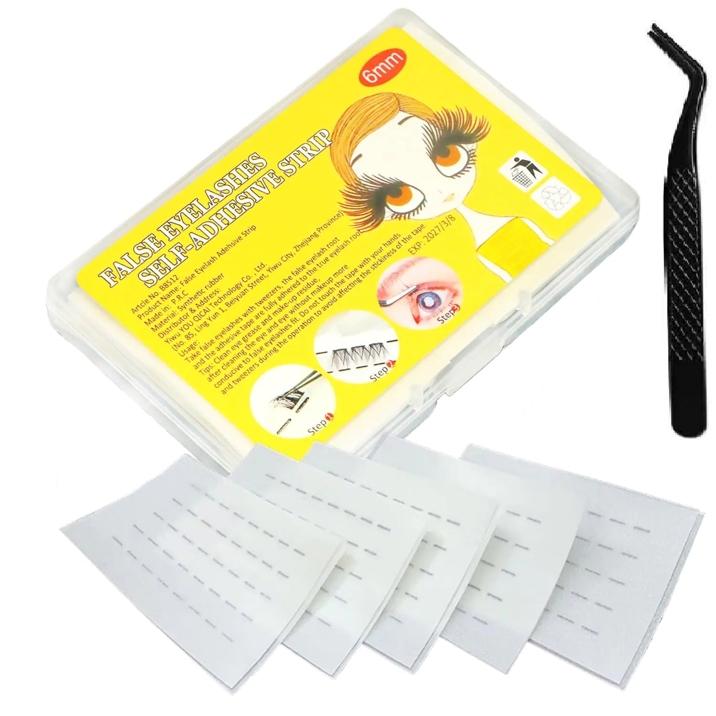 ATTENDRE Self Adhesive Eyelashes Strips for lash clusters