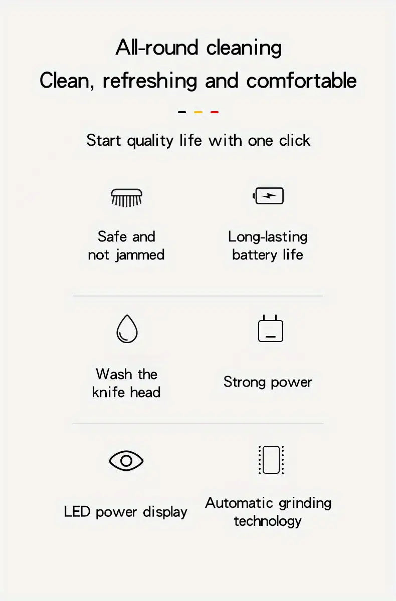 Rechargeable Cordless Electric Hair Clippers Kit