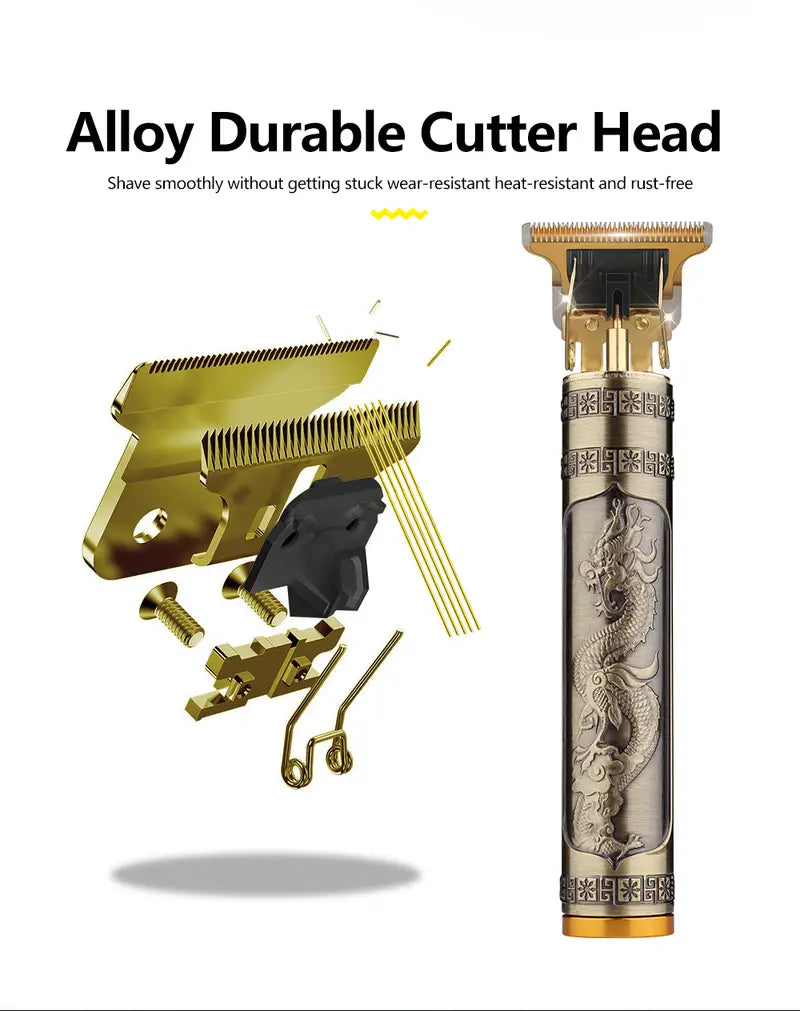 Vintage T9 Electric Hair Clipper for Professional Barbers