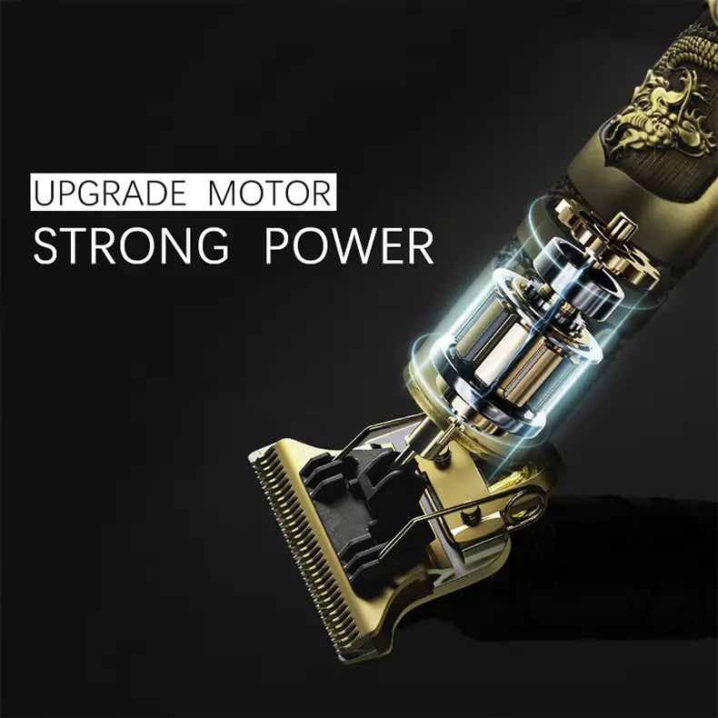 Rechargeable USB Hair Clipper & Trimmer for Barbers