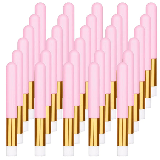 30PCS Lash Shampoo Brushes Nose Pore Deep Cleaning Brush Peel off Blackhead Remover Brush Tool Lash Cleanser Brushes Eyelash Extensions Blackhead Brush Washing Brush Nose Cleaning Washing Brush