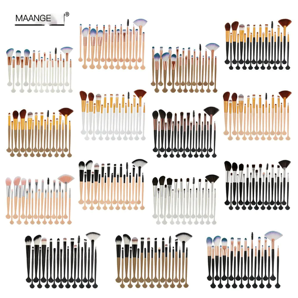 Makeup Brush Set - 20 Professional Beauty Tools